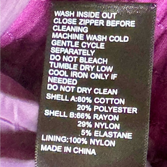 ALPHASTYLE Biham Zip Track Jacket XL-NWT-SAMPLE- - Picture 9 of 11